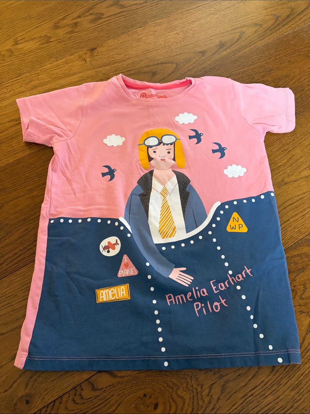 Piccolina Amelia Earhart T-Shirt